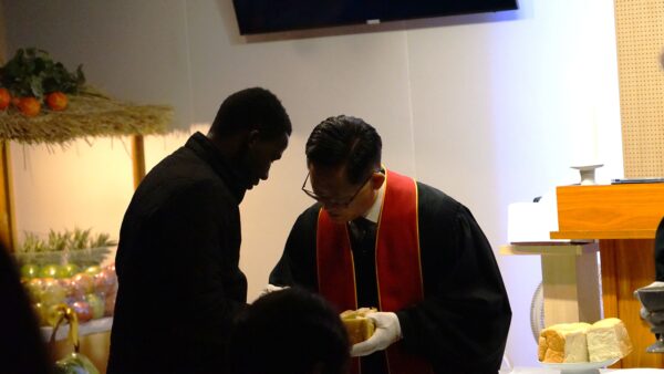 11월 2일 추수 감사 주일 예배 및 성찬식